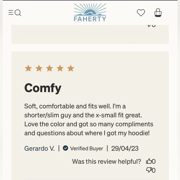 Faherty Whitewater Poncho in Granite size XS - Picture 11 of 12